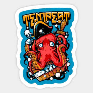 Octopirate Sticker